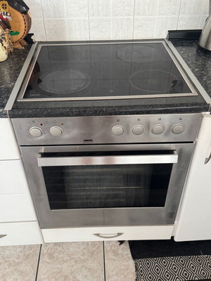 Ηλεκτρικός φούρνος Zanussi μεταχειρισμένος, inox άνω πάγκου μοντέλο 2004
