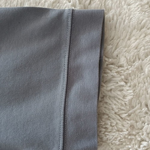 Zara Man Heavyweight Short-Sleeve Sweatshirt like new, gray ciel