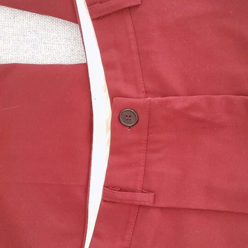 Dixie pants used, women's burgundy, size S