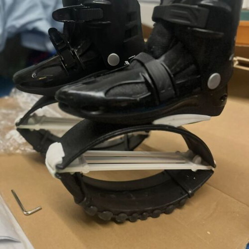 BYOX Jump Shoes Kangoo Jumps XL size 41 like new, black