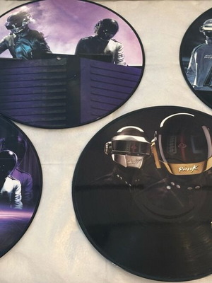 Daft Punk Tron: Legacy 4 picture disc vinyl like new