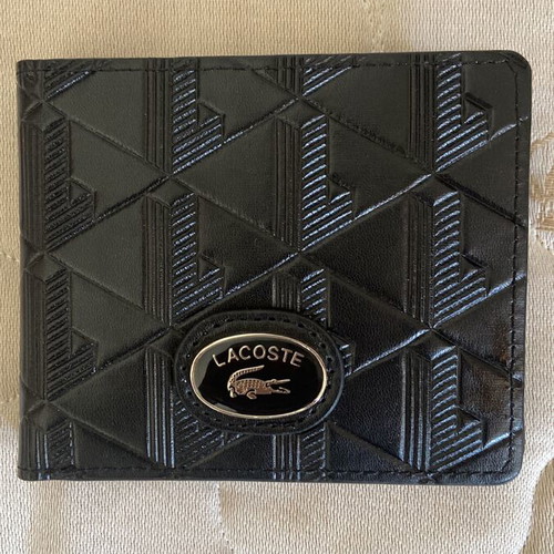 Lacoste wallet new, black