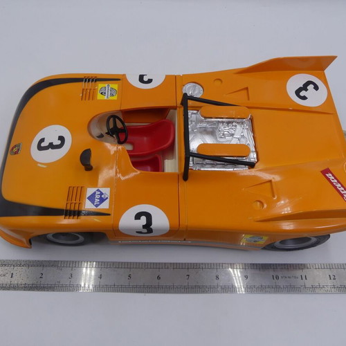Carrera Structo Porsche 908 R/C Race Car used vintage rare 1/12