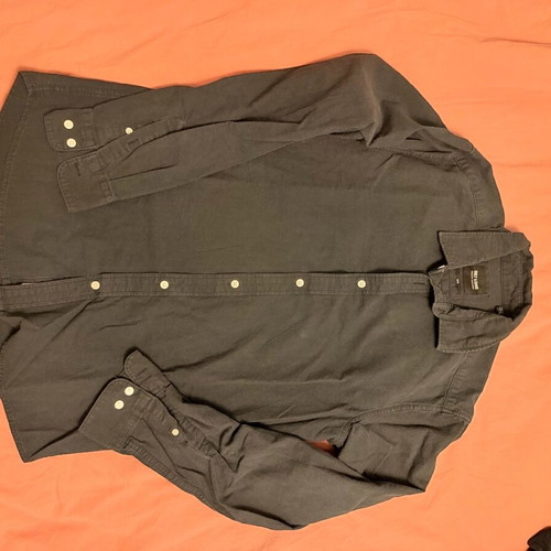 Only And Sons men's shirt used, cotton, size L, blue