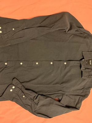 Only And Sons men's shirt used, cotton, size L, blue