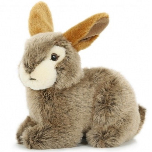 Brown Plush Bunny 20 cm new from Semo