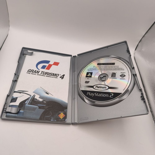 Gran Turismo 4 Platinum PlayStation 2 game used, racing simulation