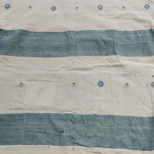 Woven sack used, old handloom fabric
