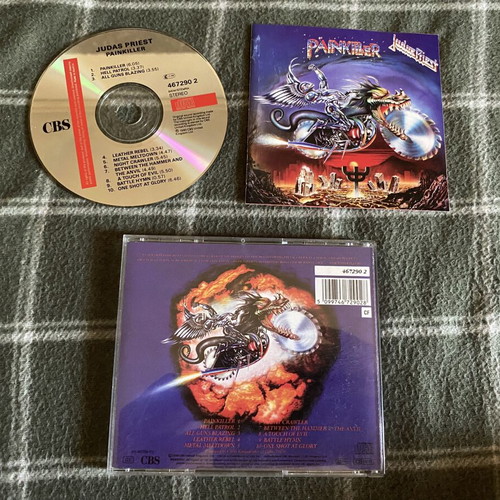 Judas Priest Painkiller CD first edition