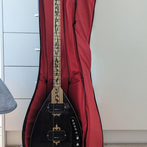 Handmade Electric Saz Tekinler İlyas Tekin like new with ASE M1 magnets