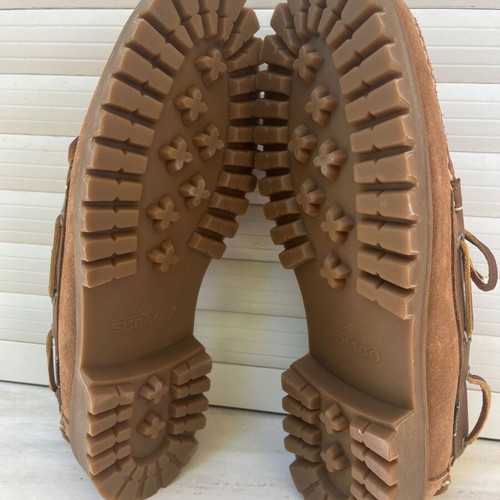 Sebago suede cognac brown shoes size 43