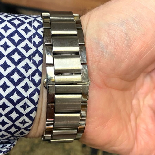 Gucci chronograph like new, quartz 31x40mm