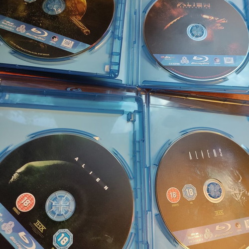 Alien Anthology Blu-Ray with Prometheus 3D, English and Greek subtitles