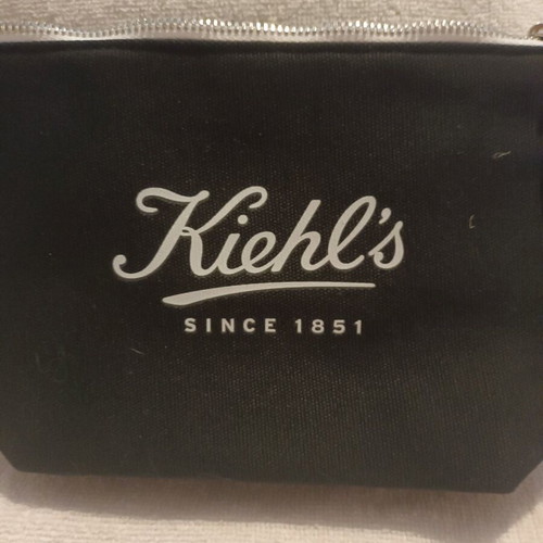 Small Kiehl's toiletry bag new, black
