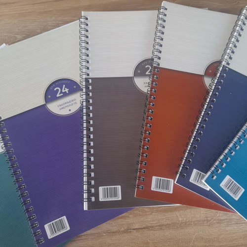 Weekly diaries 2024 new, pack of 2 pieces
