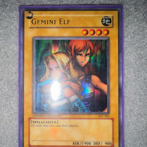 Yugioh Gemini elf IOC like new