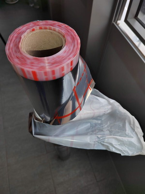 Фолио за водно подово отопление ново, ролка 50 кв.м.