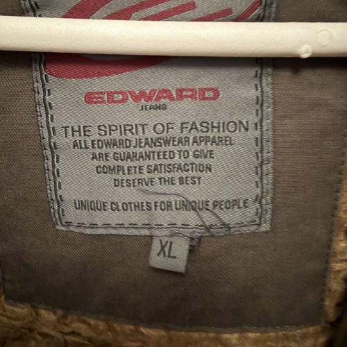 Edward Jeans green jacket XL like new, slim fit