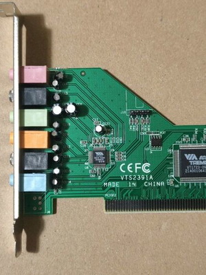 NOD CSO-002 Sound Card 7.1 PCI new, 8 channels with drivers
