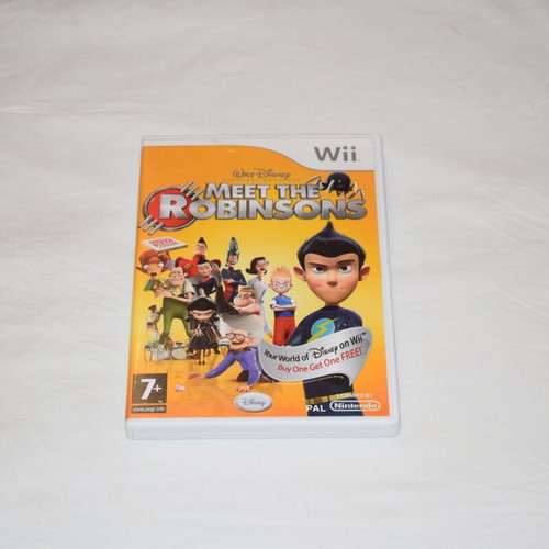 Meet the Robinsons Nintendo Wii game used with surface scratches