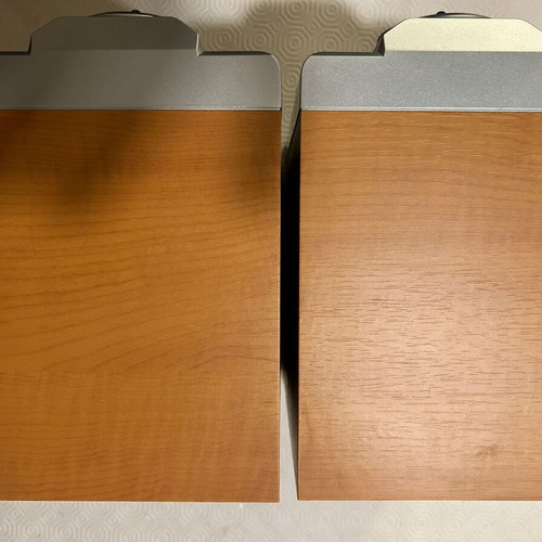 Sharp CP-UR5H speakers used, 2x 10 watt rated power