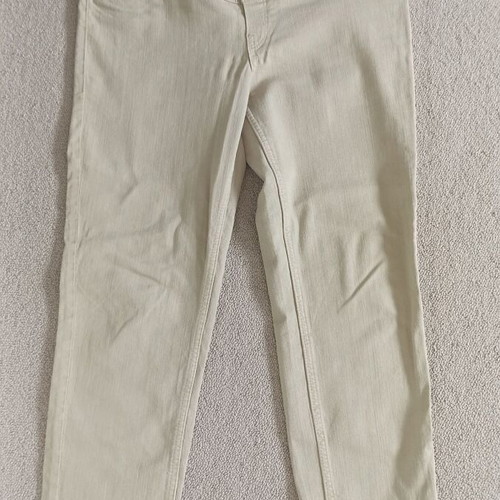 Maternity pants beige medium H&M like new, comfortable denim style