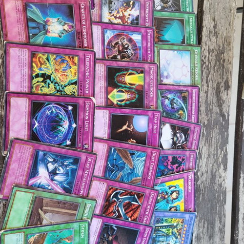 Yu-Gi-Oh! TCG cards, played condition, approx. 350