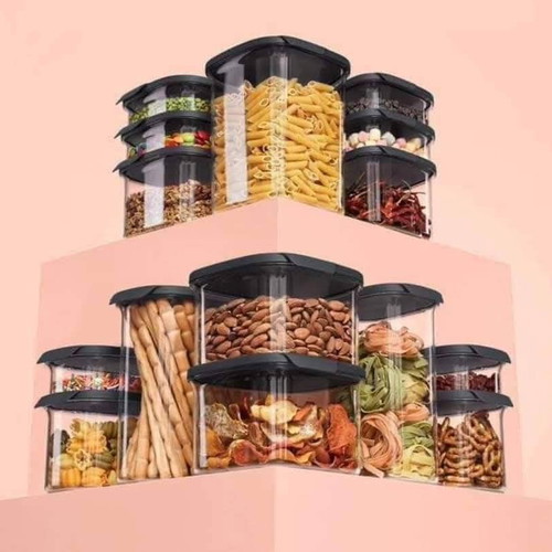Tupperware Crystal Fresh Square Set new