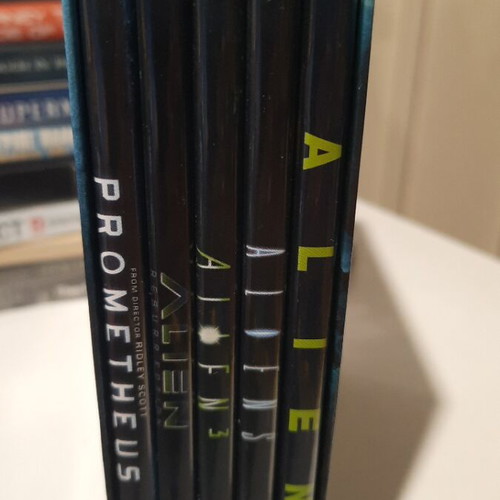 Prometheus to Alien The Evolution 5 DVD collection like new