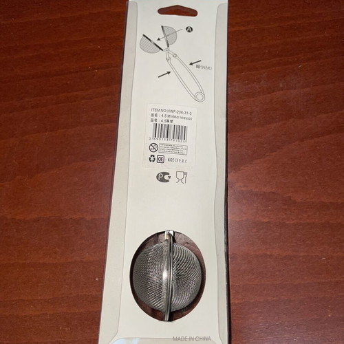 Metal Tea Strainer Ball with Handle