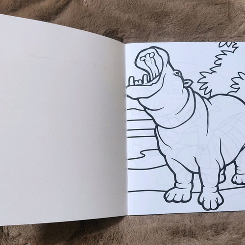 Coloring Book καινούργιο με ζωάκια, 32 σελίδες