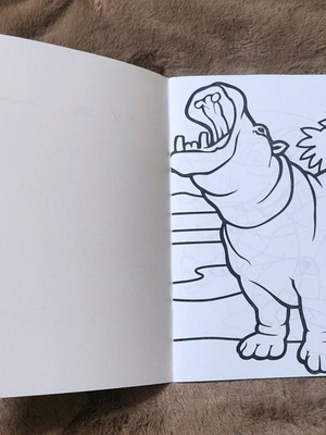 Coloring Book καινούργιο με ζωάκια, 32 σελίδες