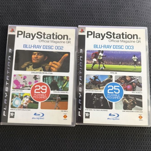 PlayStation 3 Blu-ray demo pack 2 from Official Magazine like new