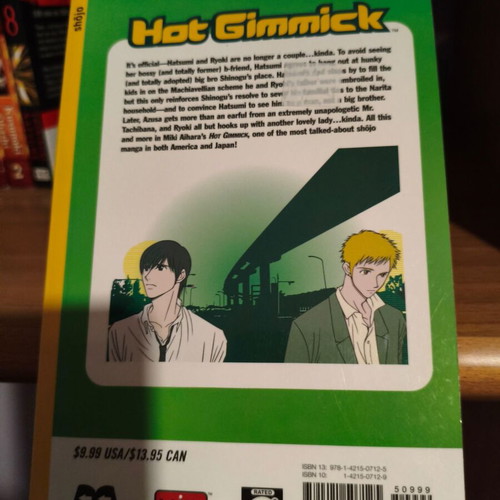 Hot Gimmick shoujo manga 10-12 like new, 3 volumes