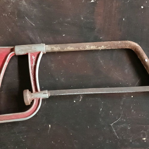 Spiralux vintage hand saw used