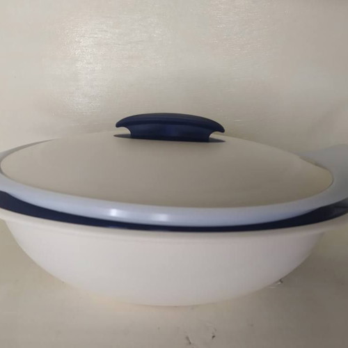 Vintage Tupperware Duo Server 2.1 lt thermo bowl