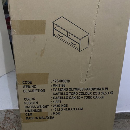 Sofa bed like new with TV furniture