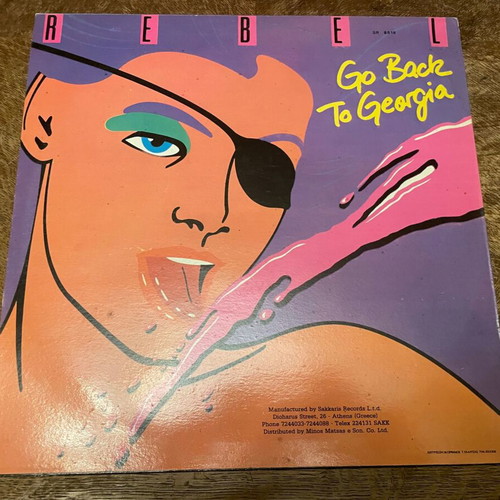 Rebel Go Back To Georgia 12" maxi single used