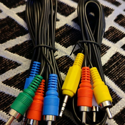 RCA audio video cables new, pack of 2 pieces