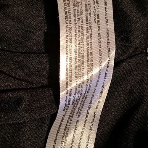 Axel winter evaze skirt with pockets, lined, size L, black gray
