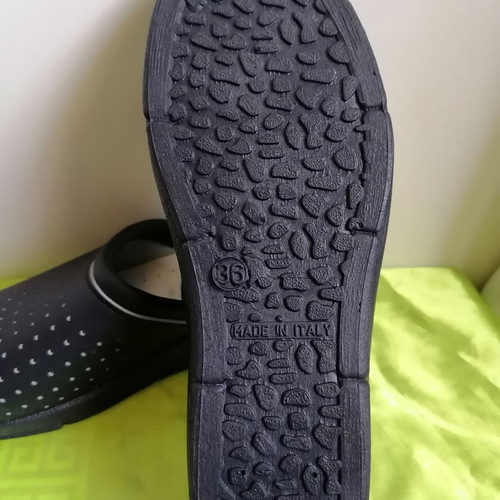 Max Relax Anatomica leather clogs size 36 new, dark blue