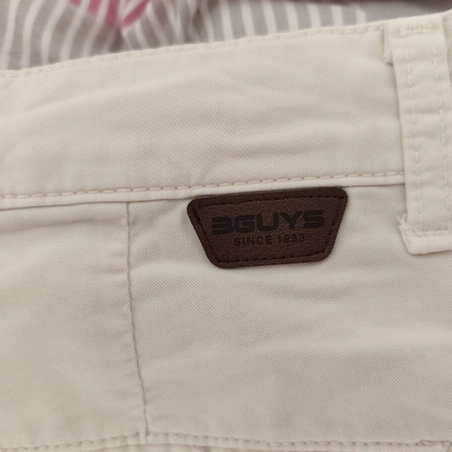 3Guys men's beige shorts like new