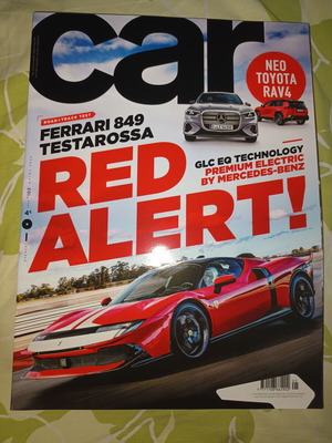 Car magazine like new with Ferrari 849 Testarossa and more