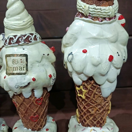 Vintage Trimar Christmas candles new set of 4 pieces
