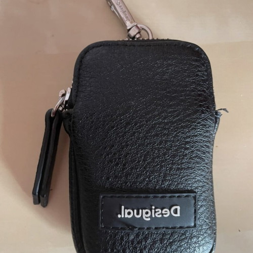 Desigual green crossbody bag like new with detachable wallet