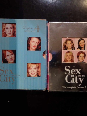 DVD Sex and the City πακέτο σεζόν 2, 4 και 6 σαν καινούργιο με ελληνικούς υπότιτλους