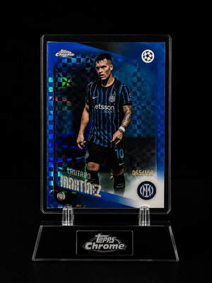 Topps Chrome Lautaro Martinez Numbered 65/150 Inter Milan Card New