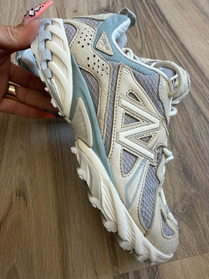 New Balance ML610TN sneakers like new, sports style, size 38.5, beige