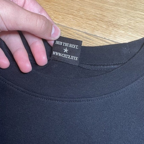 Corteiz Alcatraz Reflective T-shirt Size M New Black