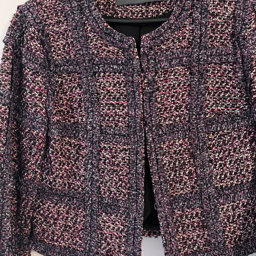 Ermanno Scervino cropped tweed jacket, multicolor
